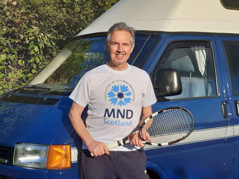 East Lothian Man to Play 40 ‘Fast4’ Tennis Matches in Memory of Brother