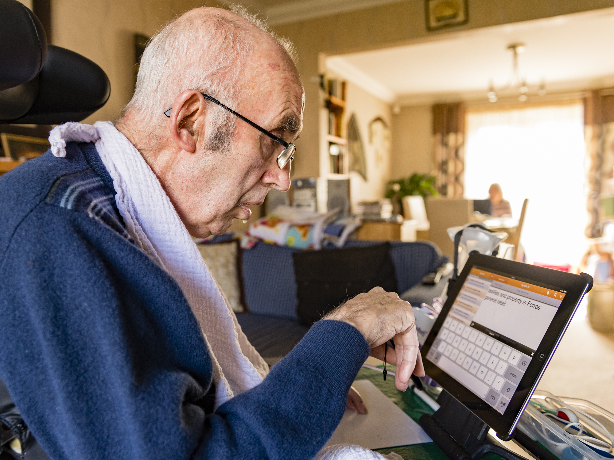 Legal right for communications aid MND Scotland